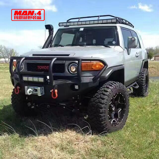 Purple Horn TOYOTA Bull Bar front Steel Fj Cruiser Winch Bumper